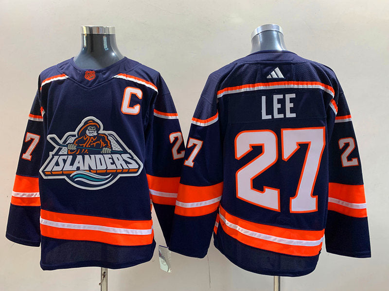 Men's New York Islanders Anders Lee #27 Royal Game jersey