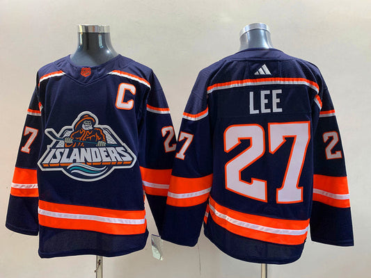 Men's New York Islanders Anders Lee #27 Royal Game jersey