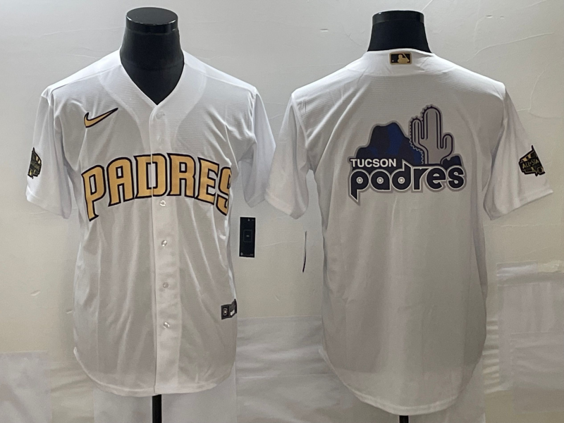 Men's San Diego Padres White Replica Team jersey