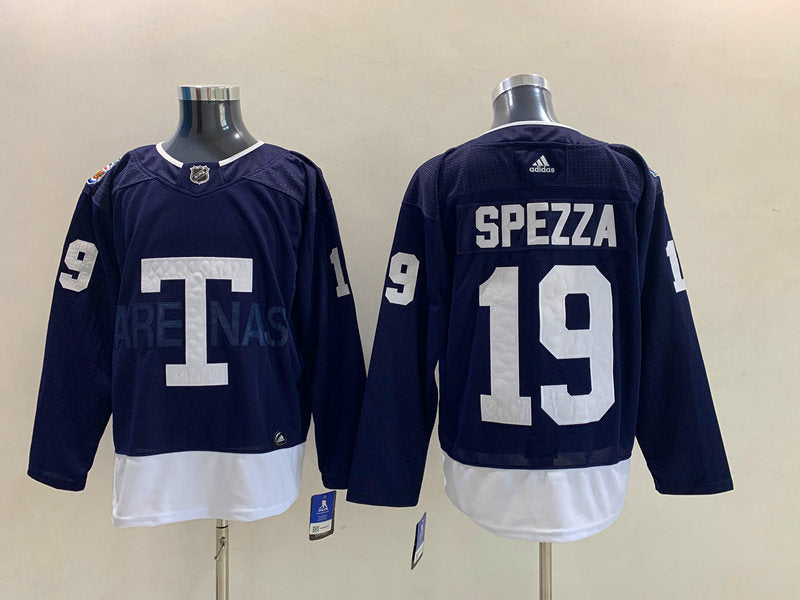 Men's Toronto Maple Leafs Jason Spezza #19 Blue Player Game jersey