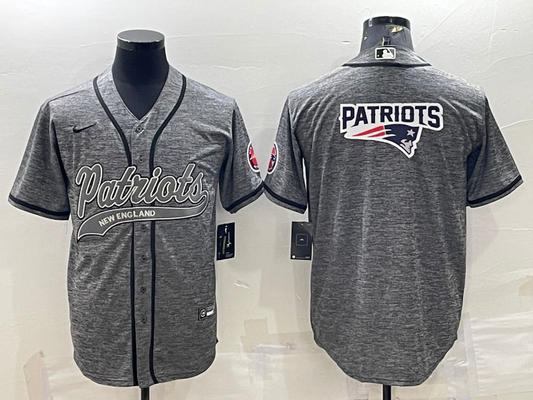 Men's New England Patriots Gray Game jersey