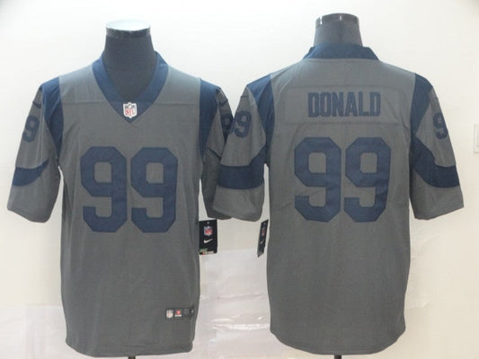 Men's Los Angeles Rams Aaron Donald #99 Gray Inverted Legend jersey
