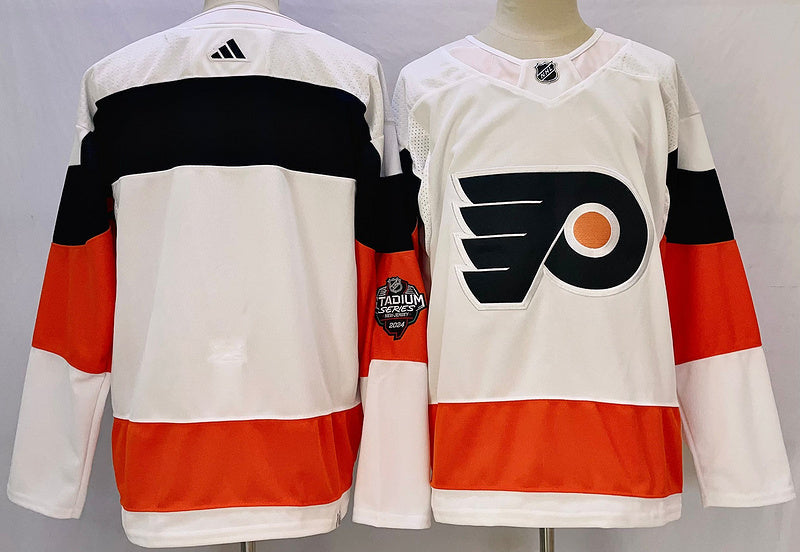Men's Philadelphia Flyers White Blank jersey