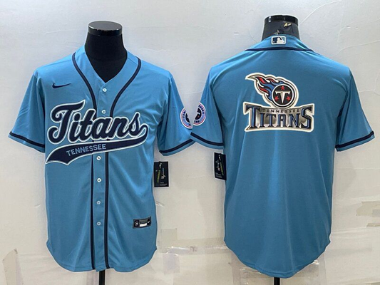 Men's Tennessee Titans Light Blue Fashion jersey