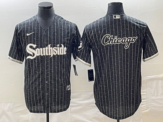 Men's Chicago White Sox Black City Connect Replica Game jersey
