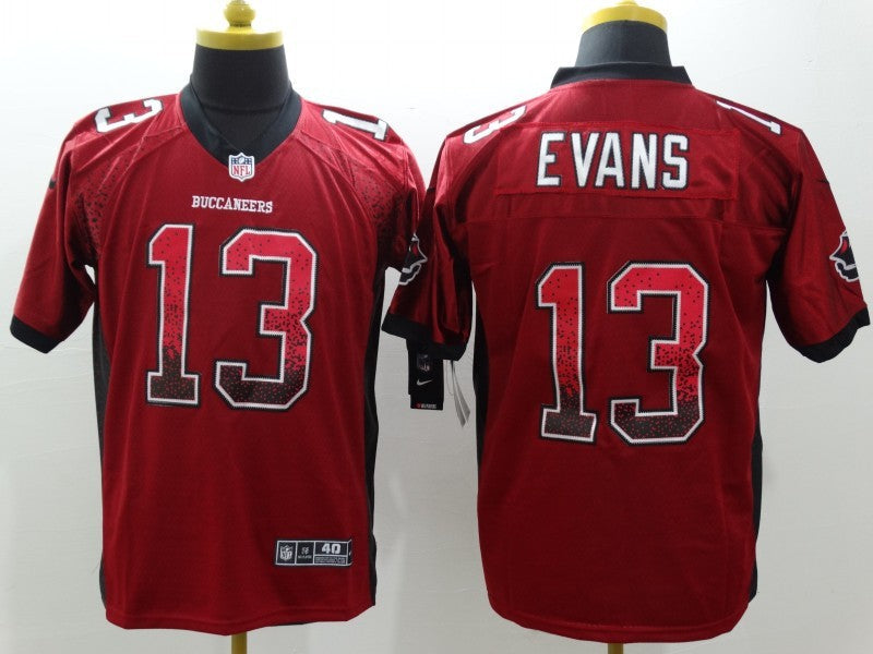 Men's Tampa Bay Buccaneers Mike Evans #13 Red Game jersey