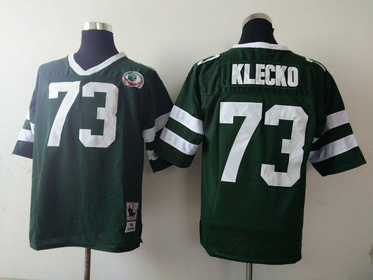 Men's New York Jets Joe Klecko Mitchell & Ness Green Legacy Replica jersey