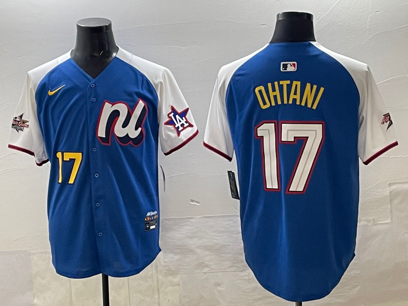 Men's National League Shohei Ohtani #17 Blue 2025 All-Star Edition Player Jersey