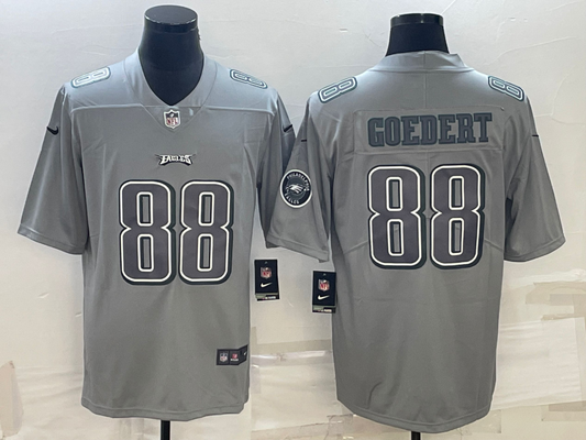 Men's Philadelphia Eagles Dallas Goedert #88 Gray Atmosphere Fashion Game jersey