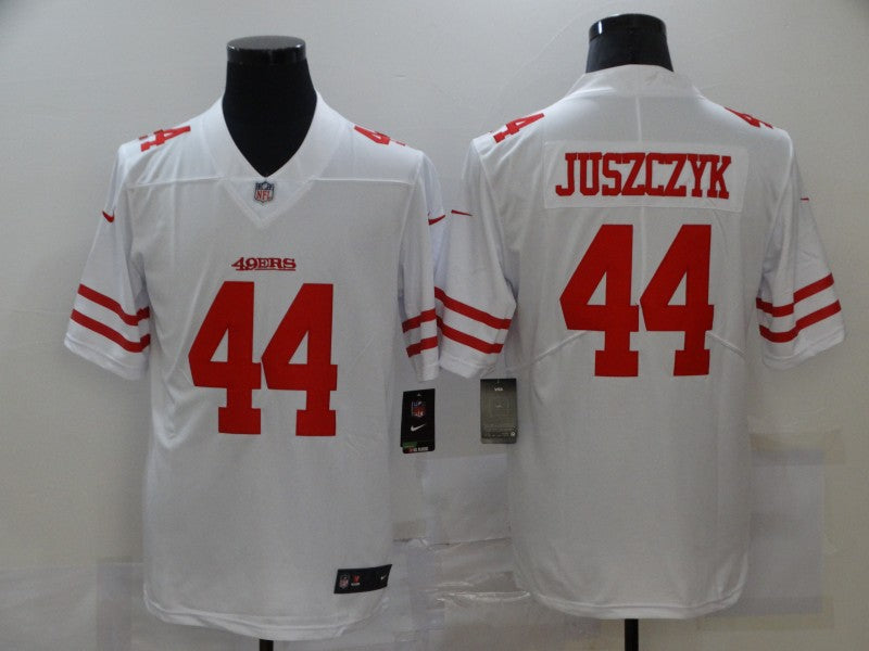 Men's San Francisco 49ers Kyle Juszczyk #44 White Game jersey