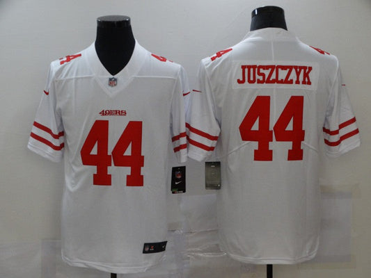 Men's San Francisco 49ers Kyle Juszczyk #44 White Game jersey