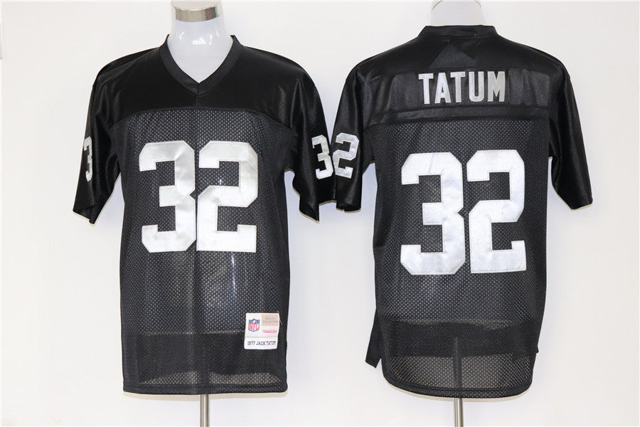 Men's Oakland Raiders Jack Tatum Mitchell & Ness Black Legacy Replica jersey