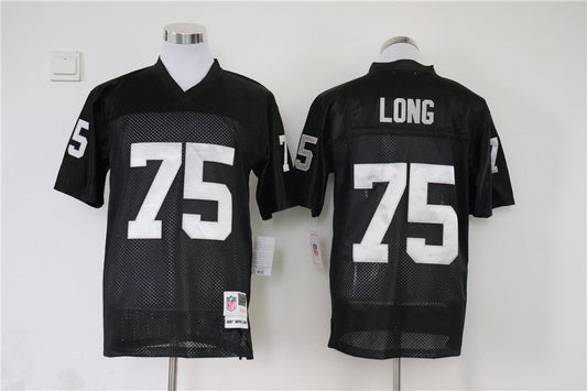 Men's Oakland Raiders Howie Long Mitchell & Ness Black Legacy Replica jersey