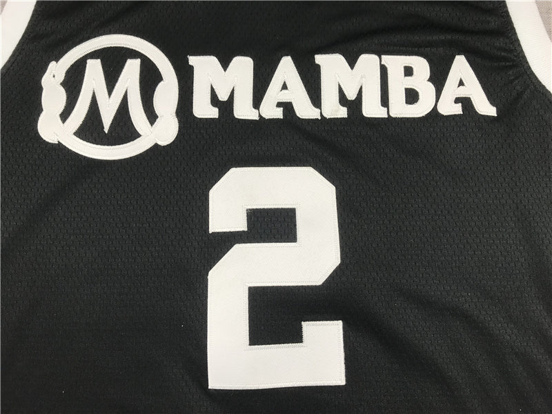 Men's Mamba Mambacitas Gigi Bryant Gianna #2 Black Basketball Jersey