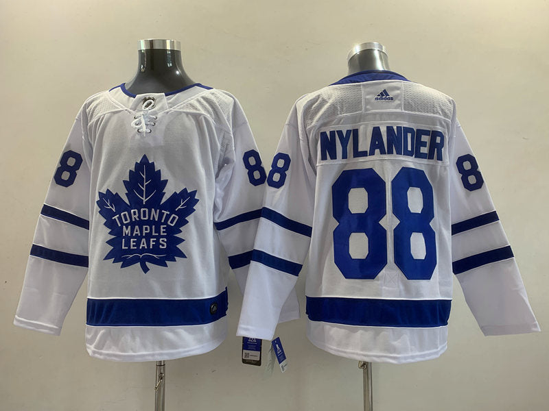 Men's Toronto Maple Leafs William Nylander #88 White Player Game jersey