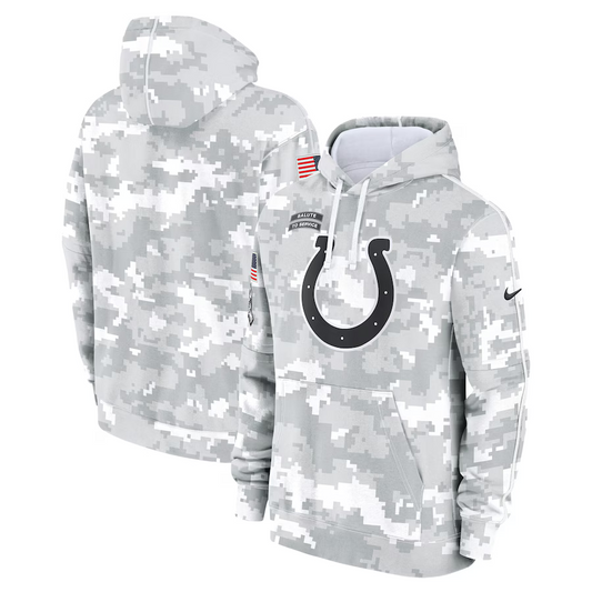 Men's Indianapolis Colts Arctic Camo 2024 Salute to Service Club Fleece Pullover Hoodie1