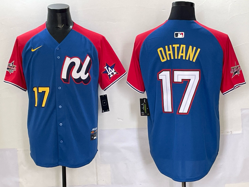 Men's National League Shohei Ohtani #17 Blue 2025 All-Star Edition Game Jersey