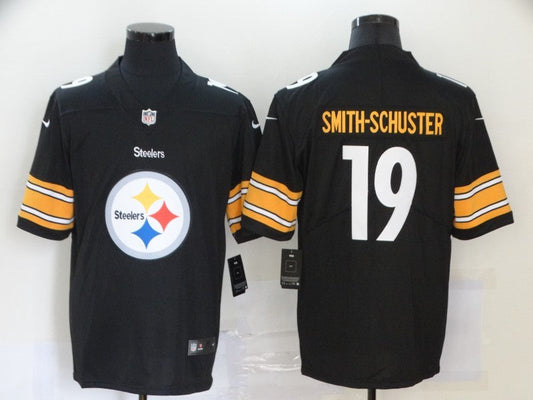Men's Pittsburgh Steelers #19 JuJu Smith-Schuster Black Alternate Game jersey