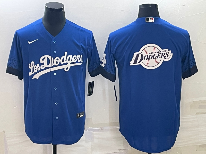 Men's Los Angeles Dodgers Blue Alternate Player jersey