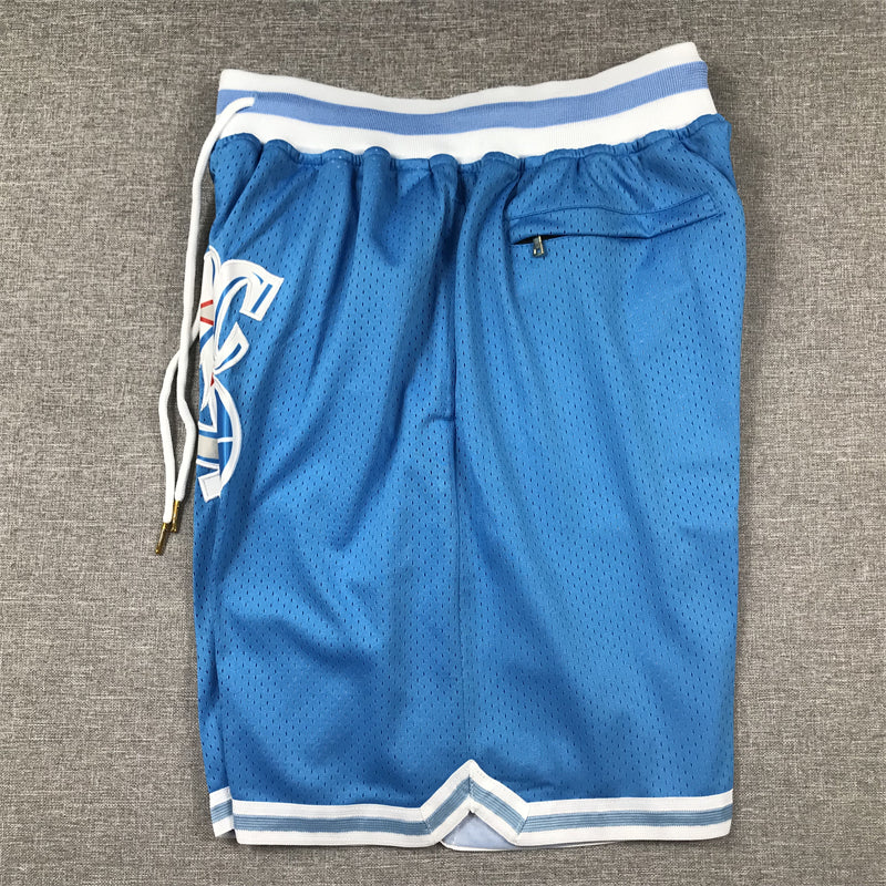 Men's Perc O'Cet #30 Movie Blue Basketball Shorts