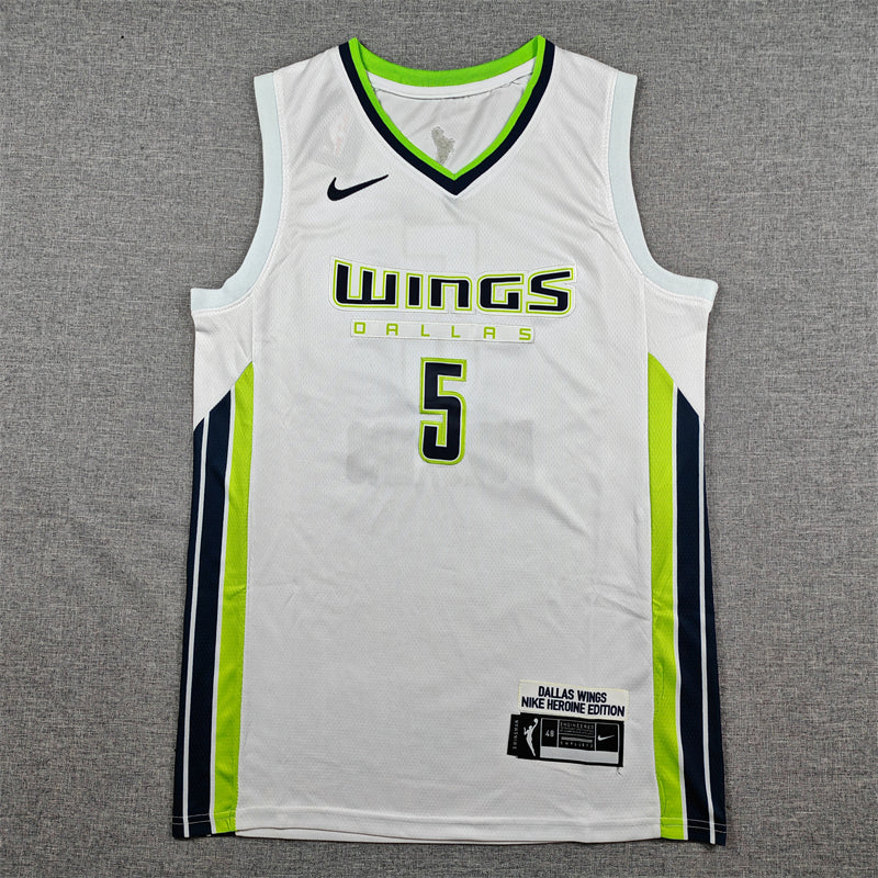 Men's Dallas Wings Paige Bueckers #5 White Swingman Player Jersey