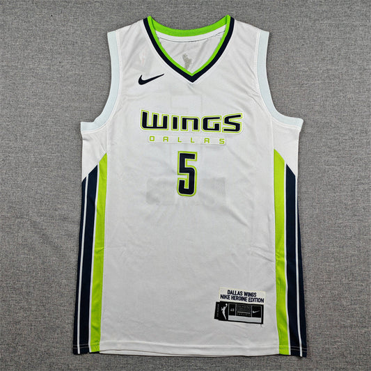 Men's Dallas Wings Paige Bueckers #5 White Swingman Player Jersey