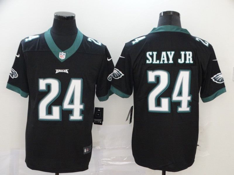 Men's Philadelphia Eagles Darius Slay Jr. #24 Black Game jersey