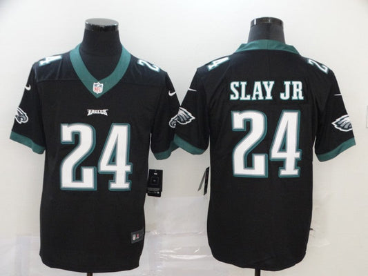 Men's Philadelphia Eagles Darius Slay Jr. #24 Black Game jersey