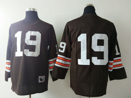 Men's Cleveland Browns Bernie Kosar Mitchell & Ness Brown Legacy Replica jersey