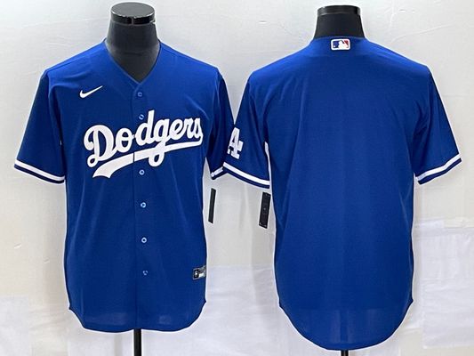 Men's Los Angeles Dodgers Royal Replica Blank jersey
