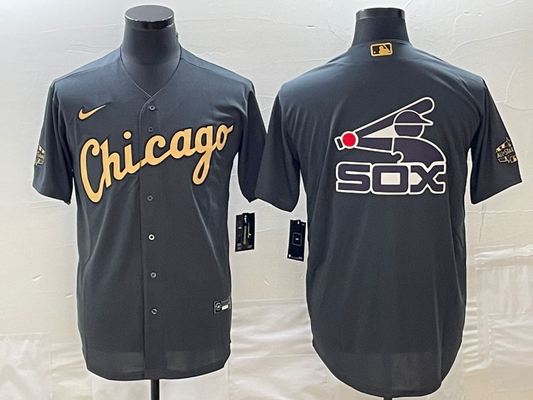 Men's Chicago White Sox Dark Gray Replica Player jersey