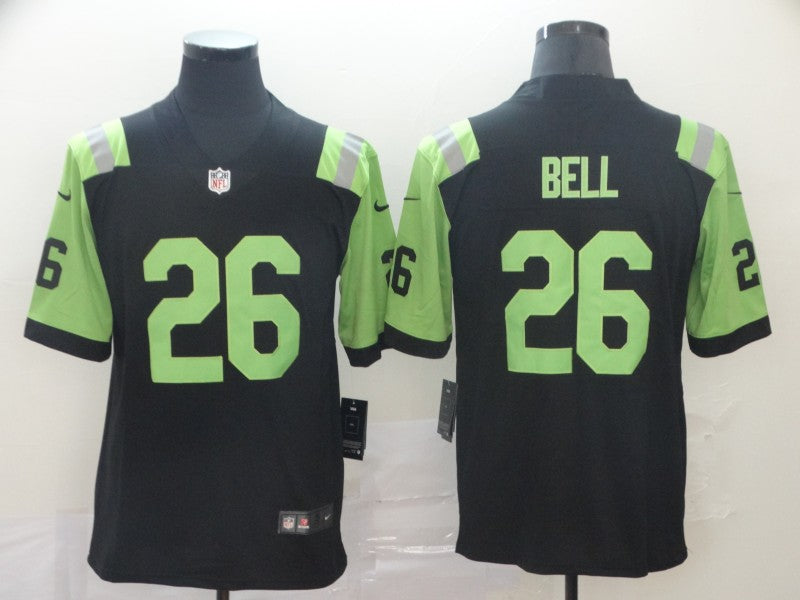 Men's New York Jets Le'Veon Bell #26 Black City Edition Game jersey