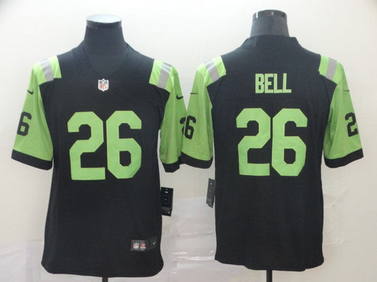 Men's New York Jets Le'Veon Bell #26 Black City Edition Game jersey