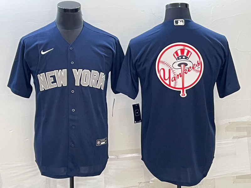 Men's New York Yankees Navy Replica Team jersey