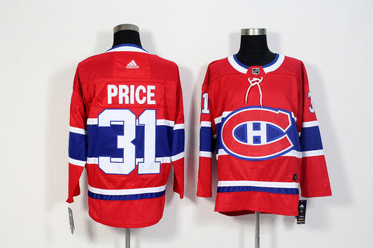 Men's Montreal Canadiens Carey Price #31 Red Player Game jersey