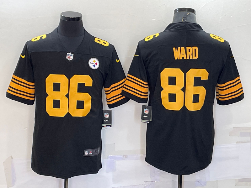 Men's Pittsburgh Steelers Hines Ward #86 Black Alternate Legend jersey