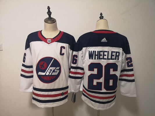 Men's Winnipeg Jets Blake Wheeler #26 White Player jersey