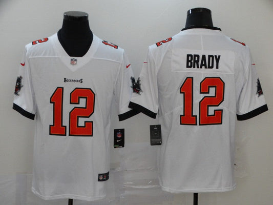 Men's Tampa Bay Buccaneers Tom Brady #12 White Game jersey