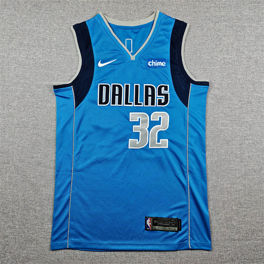 Men's Dallas Mavericks Cooper Flagg #32 Blue 2025 NBA Draft First Round Pick Swingman Jersey - Icon Edition