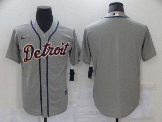 Men's Detroit Tigers Gray Blank Replica jersey