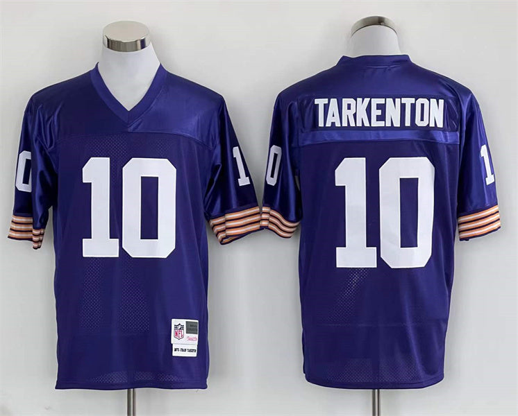 Men's Minnesota Vikings Fran Tarkenton Mitchell & Ness Purple Legacy Replica jersey