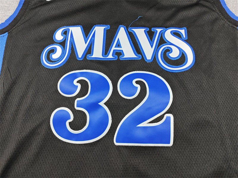 Men's Dallas Mavericks Cooper Flagg #32 Black 2023/24 Swingman Player Jersey - City Edition