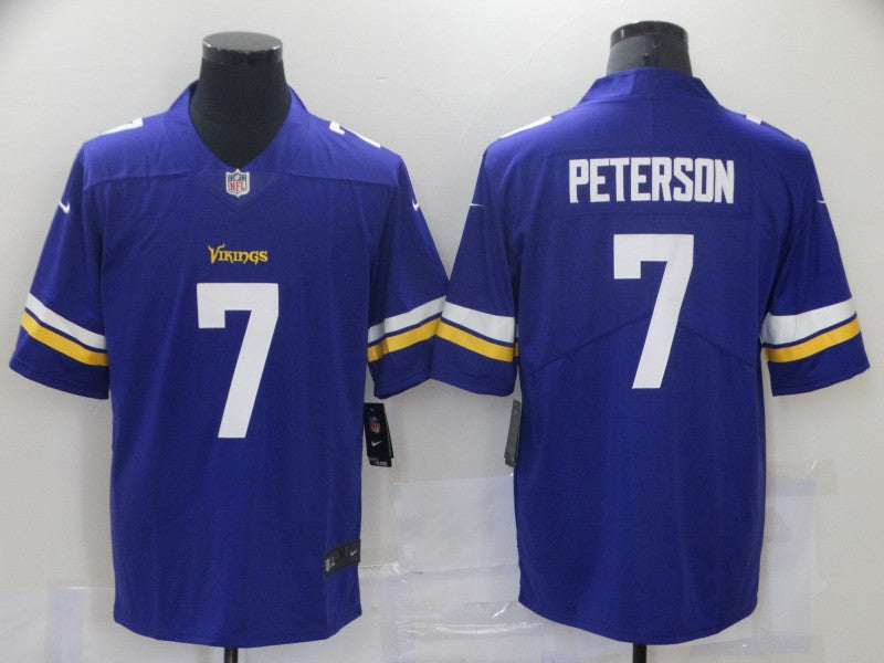 Men's Minnesota Vikings Patrick Peterson #7 Purple Game jersey