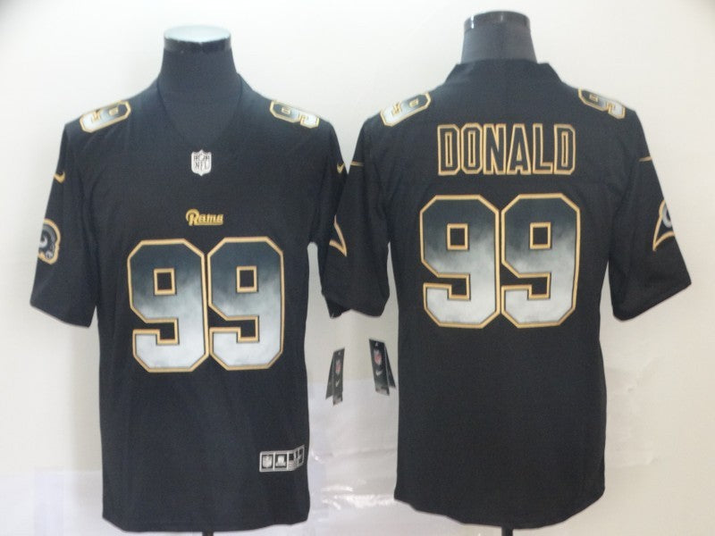 Men's Los Angeles Rams Aaron Donald #99 Black Alternate Game jersey
