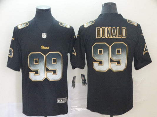 Men's Los Angeles Rams Aaron Donald #99 Black Alternate Game jersey