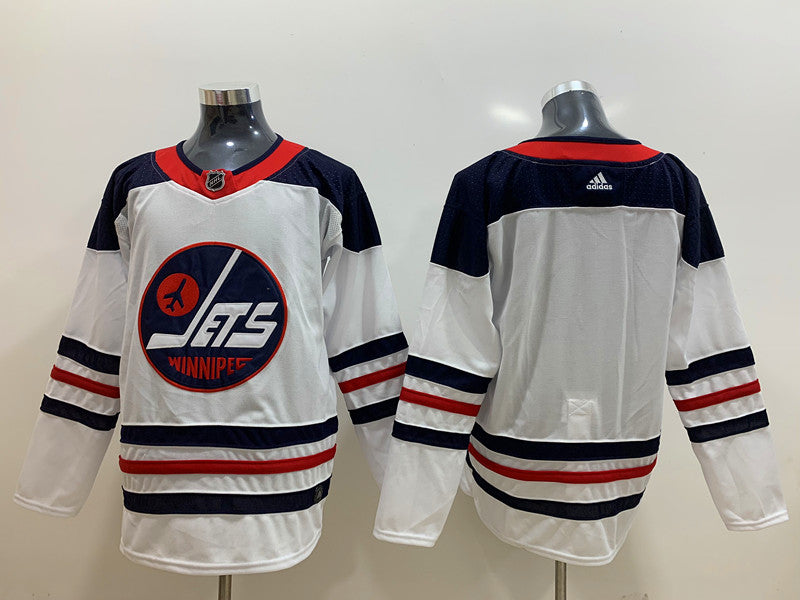 Men's Winnipeg Jets White Blank Player jersey