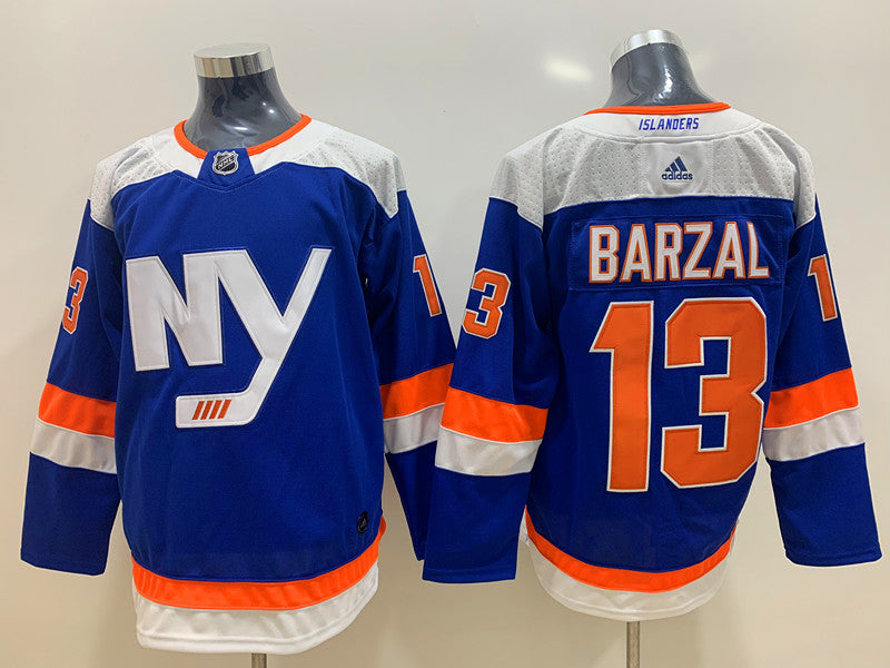 Men's New York Islanders Mathew Barzal #13 Royal Game jersey