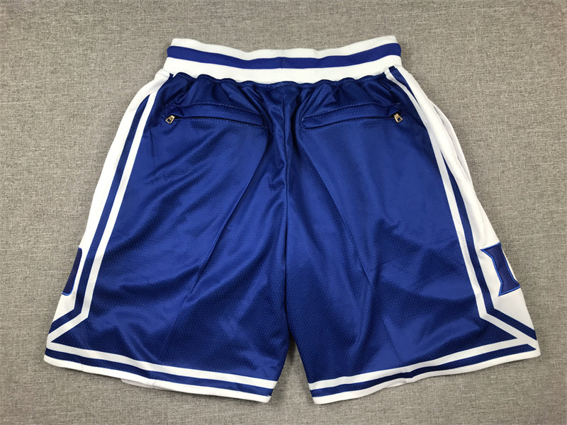 Men's Duke Blue Devils Blue Basketball Shorts