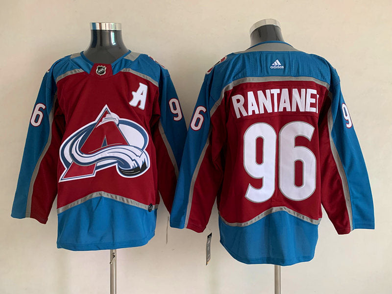 Men's Colorado Avalanche Mikko Rantanen #96 Burgundy Home Breakaway Player jersey