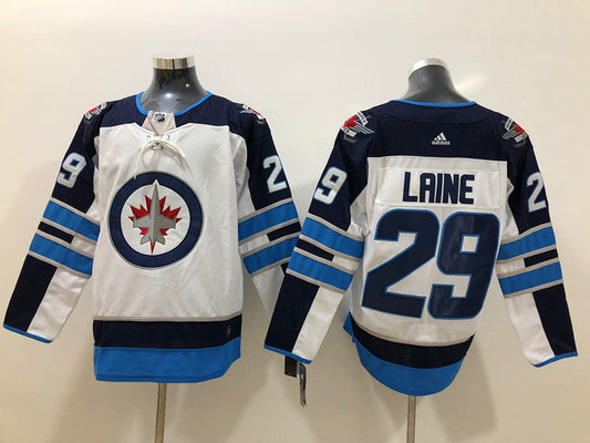 Men's Winnipeg Jets Patrick Laine #29 White Home Breakaway Player jersey